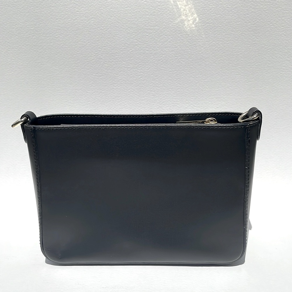 Brand New Black Leather Shoulder Bag